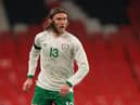 Jeff Hendrick at Wembley.