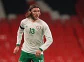 Jeff Hendrick at Wembley.