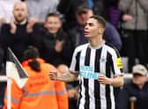 Newcastle United midfielder Miguel Almiron.
