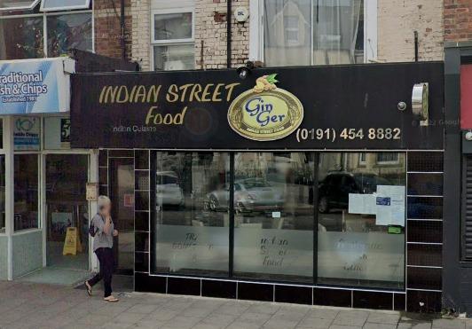 Ginger Indian Street Food on South Shields' Ocean Road has a 4.7 rating from 148 Google reviews.