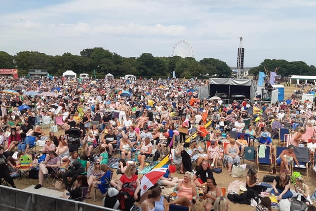 Crowds started to build up early, with queues already forming before the gates had even opened.