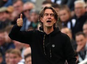 Brentford manager Thomas Frank is seen during the Premier League match between Newcastle United and Brentford FC at St. James Park on October 08, 2022 in Newcastle upon Tyne, England. (Photo by Ian MacNicol/Getty Images)