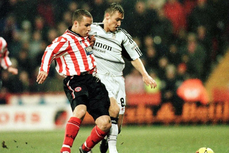 The Brummie winger was a fans' favourite during his time at Bramall Lane, which ended when he returned to Birmingham in 2002. He still keeps a keen eye out for United's results and later became a health and well-being coach, as well as running his own coaching academy