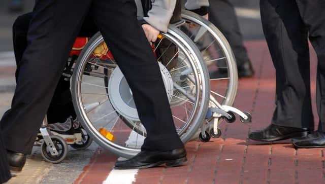 Disability support cash row