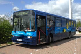 Bus passenger figures.