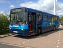 Bus passenger figures.