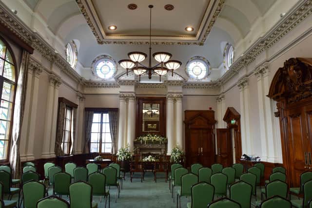 The Town Hall is a popular wedding venue