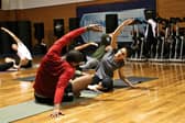 Between the upbeat music, a great workout and a group of people motivating each other along the way, it's an enjoyable way to exercise.