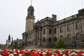 South Shields Town Hall where meetings have been taking place.