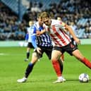 Callum Doyle playing for Sunderland.