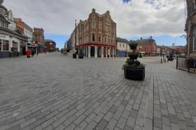 South Shields town centre fell silent last September.  