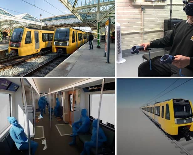 Virtual reality is giving drivers a chance to test the cabs of their new Metro trains