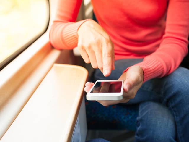 Person on a mobile phone. Photo: Adobe