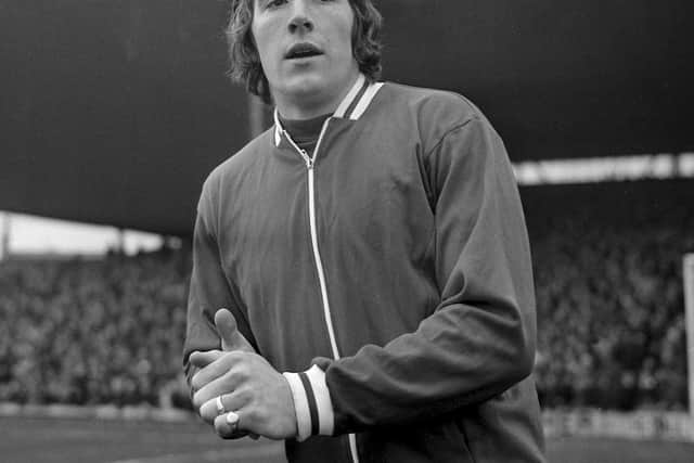 Former Sunderland football player Vic Halom in 1973.