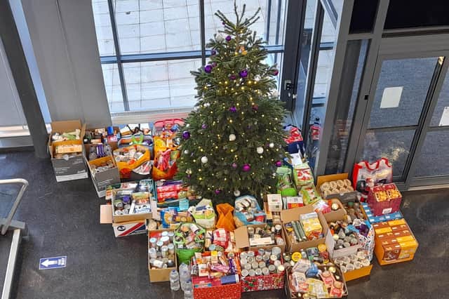 Mortimer College Christmas 2020 Donations Source: Mortimer College, South Shields