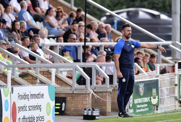 South Shields face a crunch derby clash with Morpeth Town on Monday after battling to their first away win of the season on Saturday. Picture Kev Wilson.