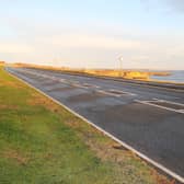 The section of the A183 Coast Road in South Shields that will be realigned.