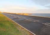 The section of the A183 Coast Road in South Shields that will be realigned.