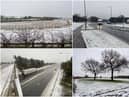 Snow has covered parts of the North East.