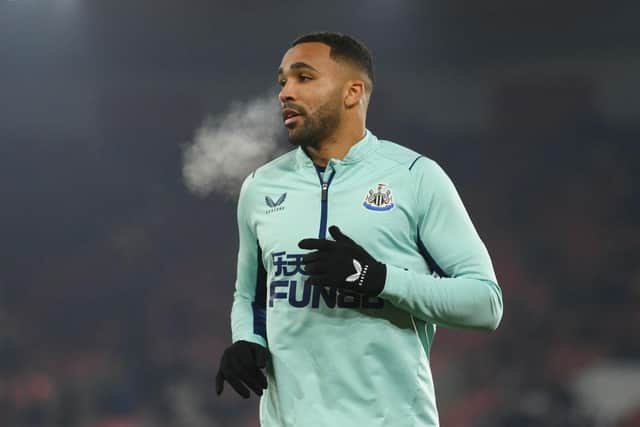 Newcastle United striker Callum Wilson.