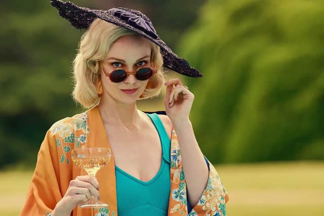 Joanna Vanderham plays Diana Mitford in the new series Outrageous, which airs on U&Drama on Thursdays (Picture: UKTV)