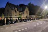 People in Hebburn turned out for the special remembrance evening.