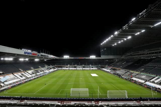 St James' Park, the home of Newcastle United. (Photo by Scott Heppell - Pool/Getty Images)