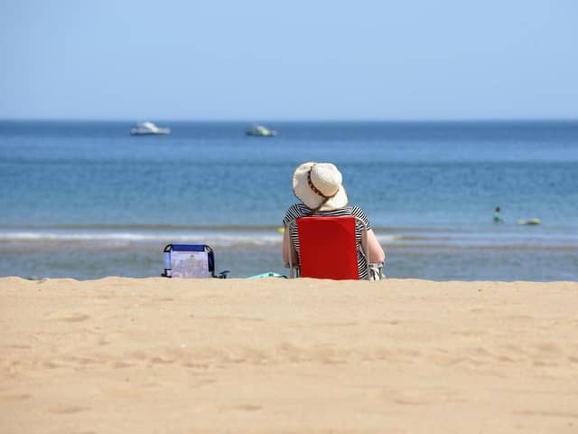 Sunbathing during a heat wave in South Tyneside. (Pic credit: Stu Norton)