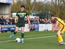 Josh Hawkes in action for Hartlepool United.