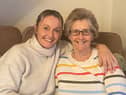 Nicola Marlborough with mum Ann.