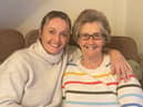Nicola Marlborough with mum Ann.