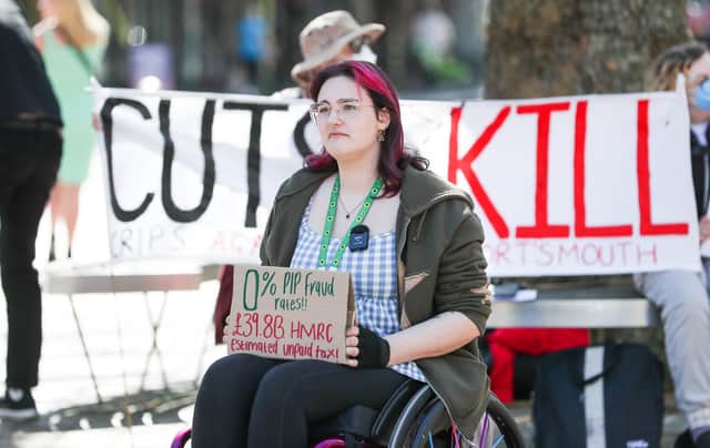 Campaigners making their views heard/ Picture: Nathan Lipsham