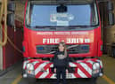 Olivia was thanked by the fire service today.