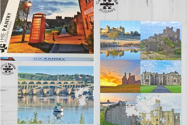 Some of Darren Chapman's Northumberland jigsaws.