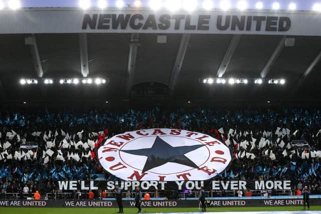 Newcastle will be hoping to use their great home record when Leicester City visit St James's Park (Photo by George Wood/Getty Images)