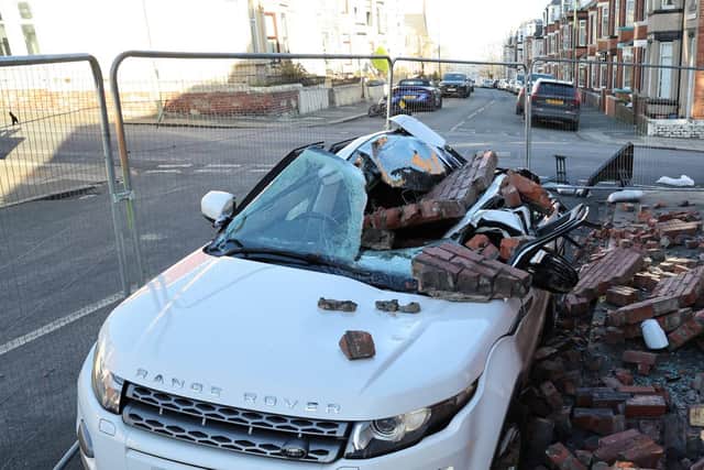 Storm Malik caused damage across the region.