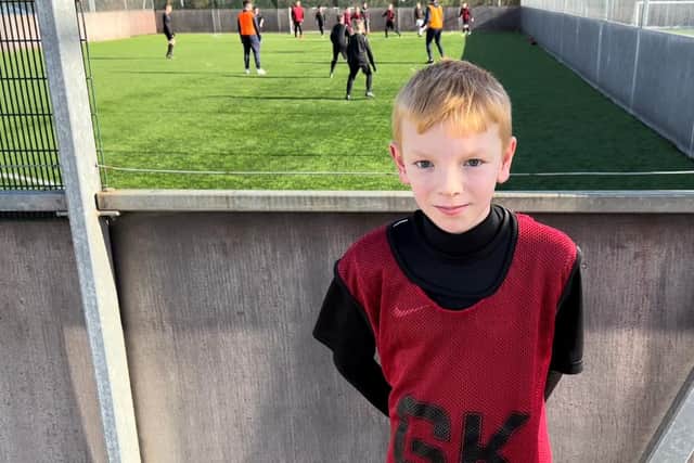 Member of South Shields FC Foundation, Dylan Christensen, 11