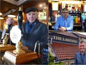 South Tyneside landlords Jess McConnell (left), Lee Hughes (top) and Carl Mowatt