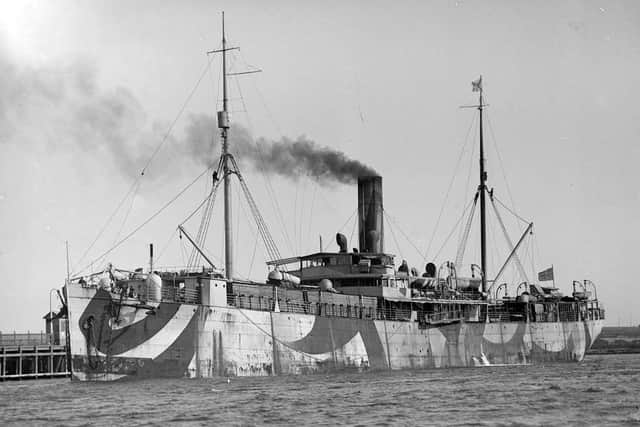 SS Gracchus, built in Jarrow in 1902, had an extraordinary maritime life. Courtesy of Allan Green.