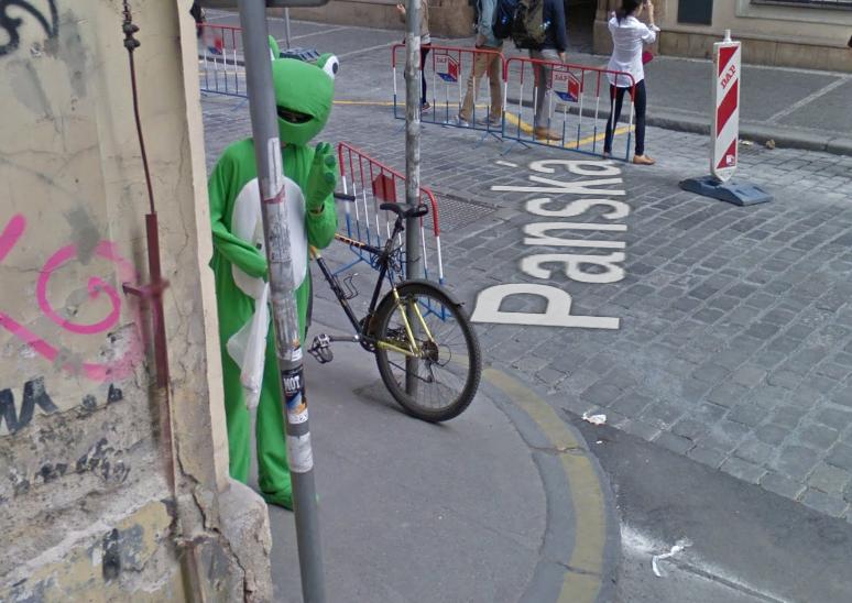 10 of the most unusual things you can see on Google Maps - from a flying hare to people dressed as pigeons | The Scotsman 10 of the most unusual things you can see on Google Maps - from a flying hare to people dressed as pigeons | The Scotsman