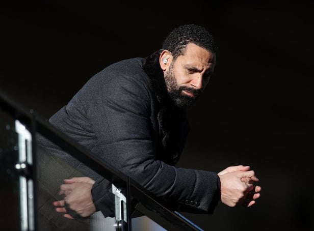 Former Manchester United defender Rio Ferdinand believes Newcastle United should 'push' to make Antonio Conte their next manager (Photo by Carl Recine - Pool/Getty Images)