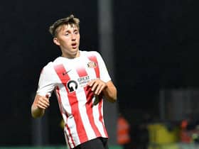 Dan Neil playing for Sunderland.