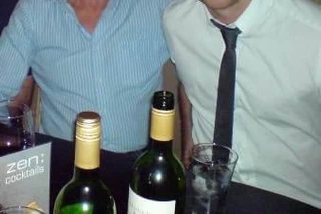 Young Paul with his dad, Billy