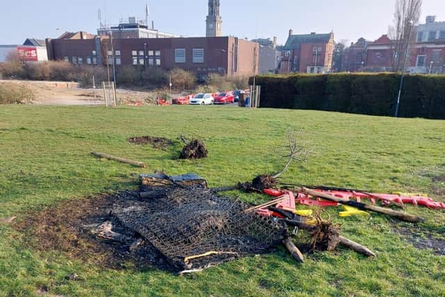 Residents say rubbish has previously been flytipped on wasteland in South Shields.