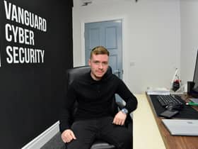 Michael Lamb, Director of Vanguard Cyber Security. Picture by FRANK REID