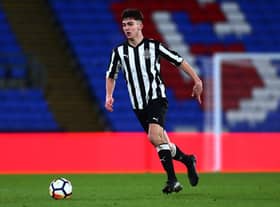 Young Newcastle United defender Oisin McEntee has joined Morton on loan.  (Photo by Jordan Mansfield/Getty Images)