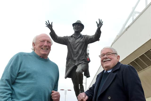 SAFC 73 FA Cup winners Micky Horswill and Bobby Kerr