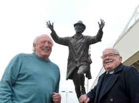SAFC 73 FA Cup winners Micky Horswill and Bobby Kerr