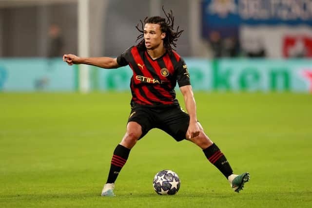 Manchester City defender Nathan Aké  (Photo by Martin Rose/Getty Images)