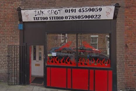 Ink Spot Tattoo Studio on Collingwood Street has a five star rating from 24 reviews.